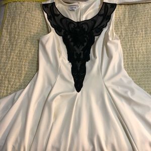 White Bebe dress